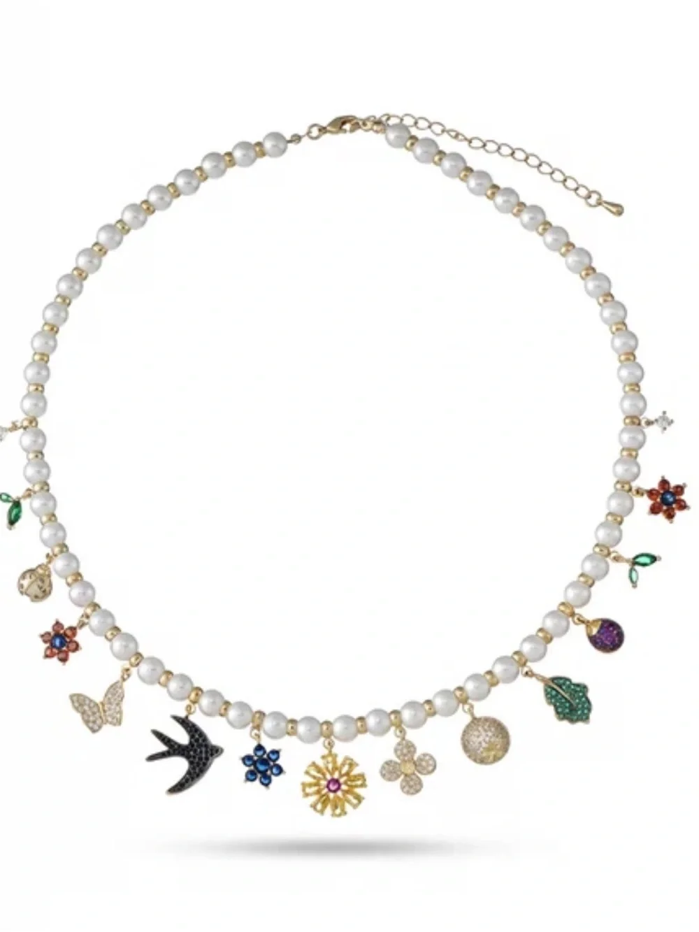 Eye Candy Los Angeles The Lux Collection Sophia Charm Necklace